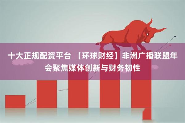 十大正规配资平台 【环球财经】非洲广播联盟年会聚焦媒体创新与财务韧性